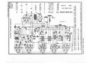 Delco 633 schematic circuit diagram